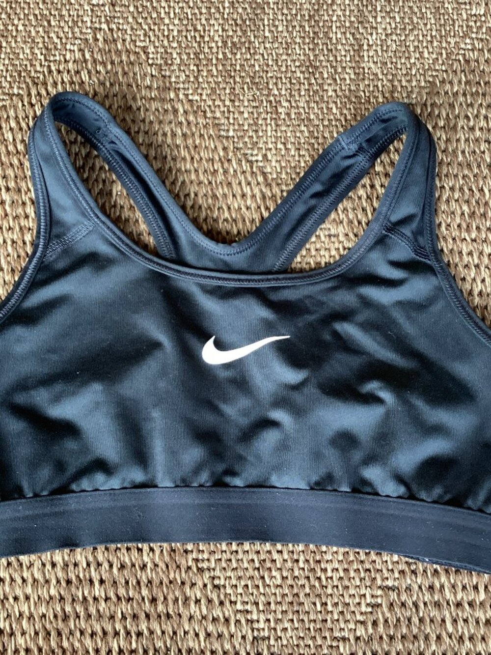 Nike Black Racer Back Sports Bra – Medium